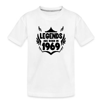 1969 - Born 1969 - Kids' Premium Organic T-Shirt - white - Front