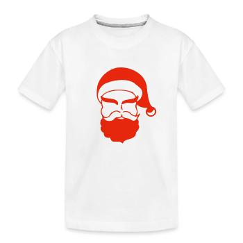 Noël, noël, noël, noël, noël, noël, noël, noël - T-shirt bio Premium Enfant - blanc - Devant