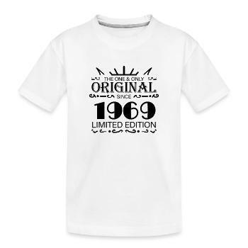 1969 - Year of construction 1969 - Born 1969 - Kids' Premium Organic T-Shirt - white - Front