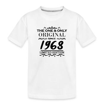 1963 - Year of construction 1963 - Born 1963 - Kids' Premium Organic T-Shirt - white - Front