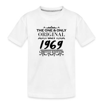 1969 - Year of construction 1969 - Born 1969 - Kids' Premium Organic T-Shirt - white - Front