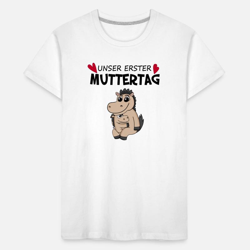 Muttertag - erster Muttertag Geschenk Kinder Premium Bio T-Shirt