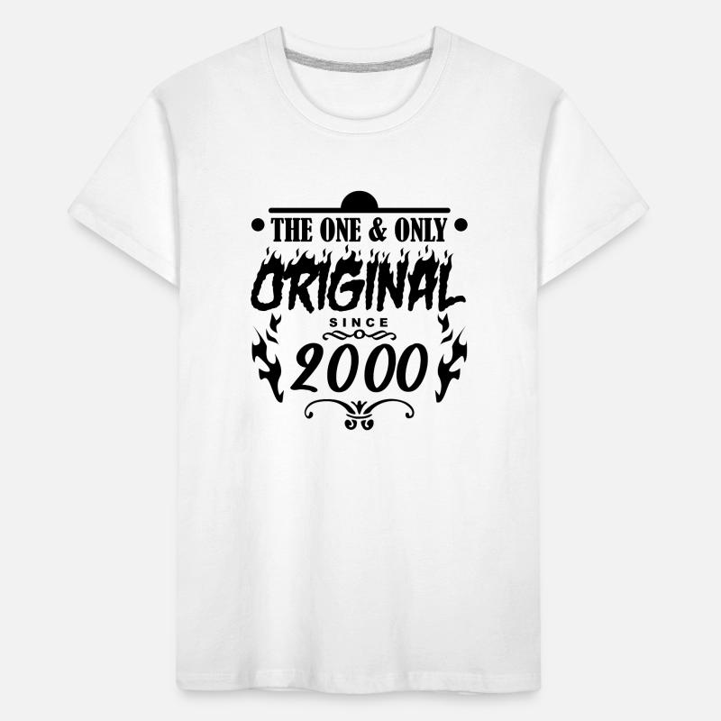 2000 - Année de construction 2000 - Année 2000 T-shirt bio Premium Enfant