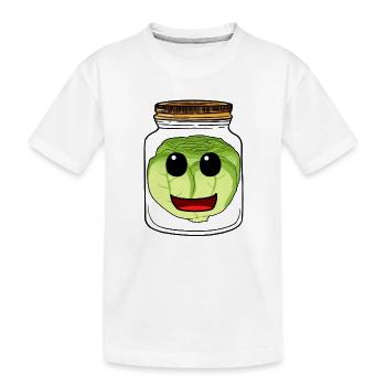 Chou Chou Mason Pot Cuisinier Chefs Cuisine - T-shirt bio Premium Enfant - blanc - Devant