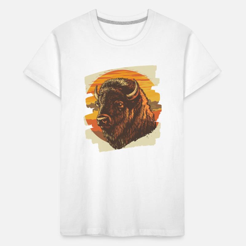 Bison Kids' Premium Organic T-Shirt