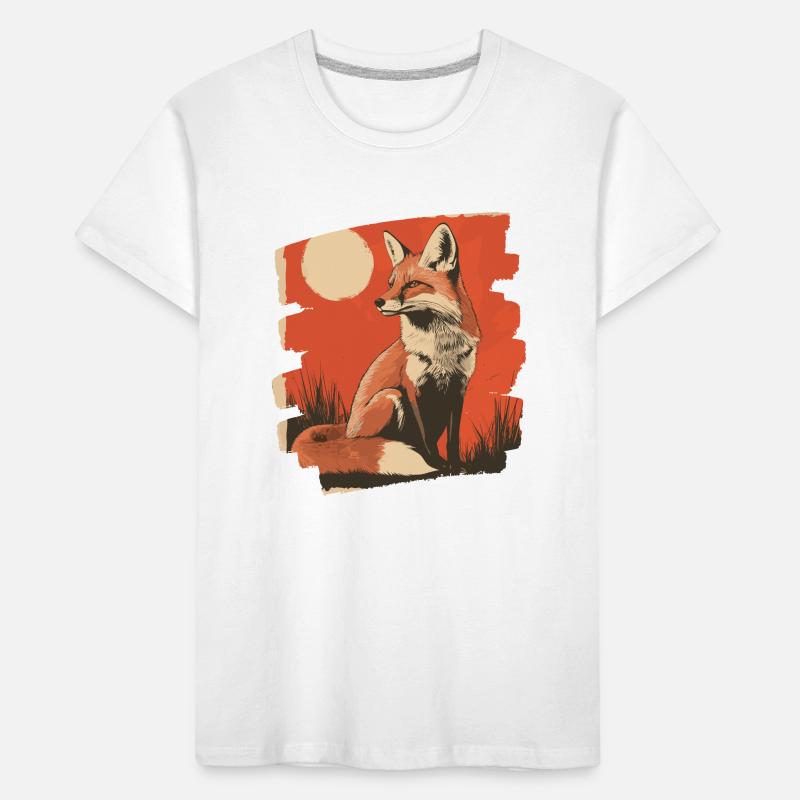 Fuchs Kinder Premium Bio T-Shirt