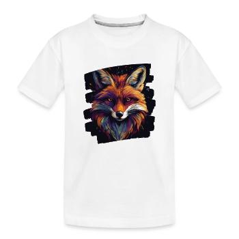 Renard - T-shirt bio Premium Enfant - blanc - Devant