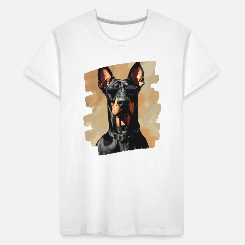 Dobermann Kinder Premium Bio T-Shirt