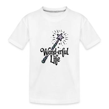 La vie de baguette - T-shirt bio Premium Enfant - blanc - Devant