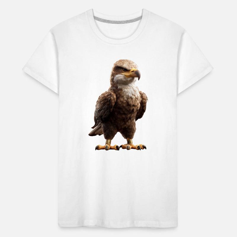 Eagle Bald Eagle Golden Eagle White-tailed Eagle Kids' Premium Organic T-Shirt