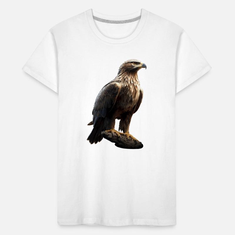 Eagle Bald Eagle Golden Eagle White-tailed Eagle Kids' Premium Organic T-Shirt
