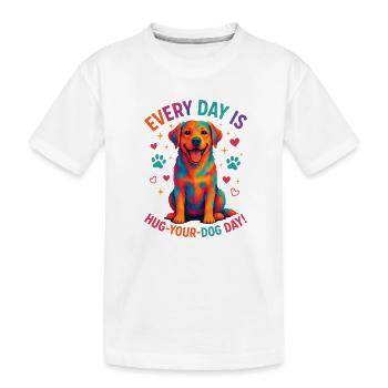 Labrador - T-shirt bio Premium Enfant - blanc - Devant