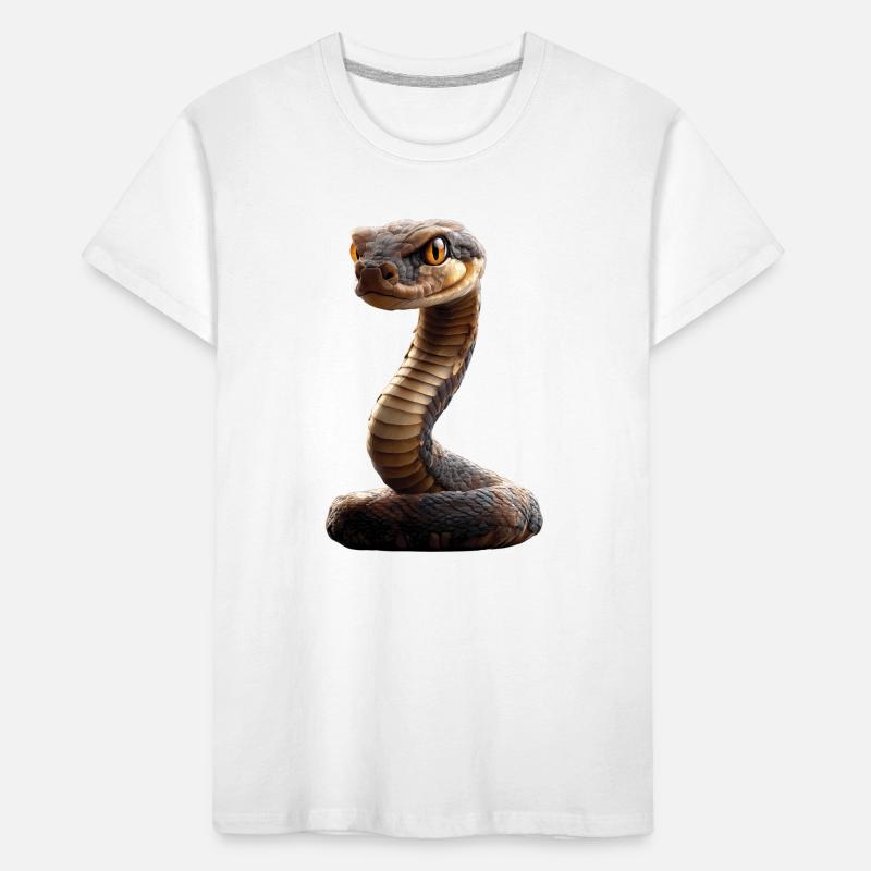 snake, python, cobra, rattlesnake, snakes Kids' Premium Organic T-Shirt