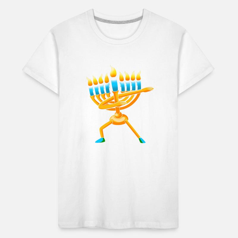 Hanoukka Hanoukka Hanoucca T-shirt bio Premium Enfant