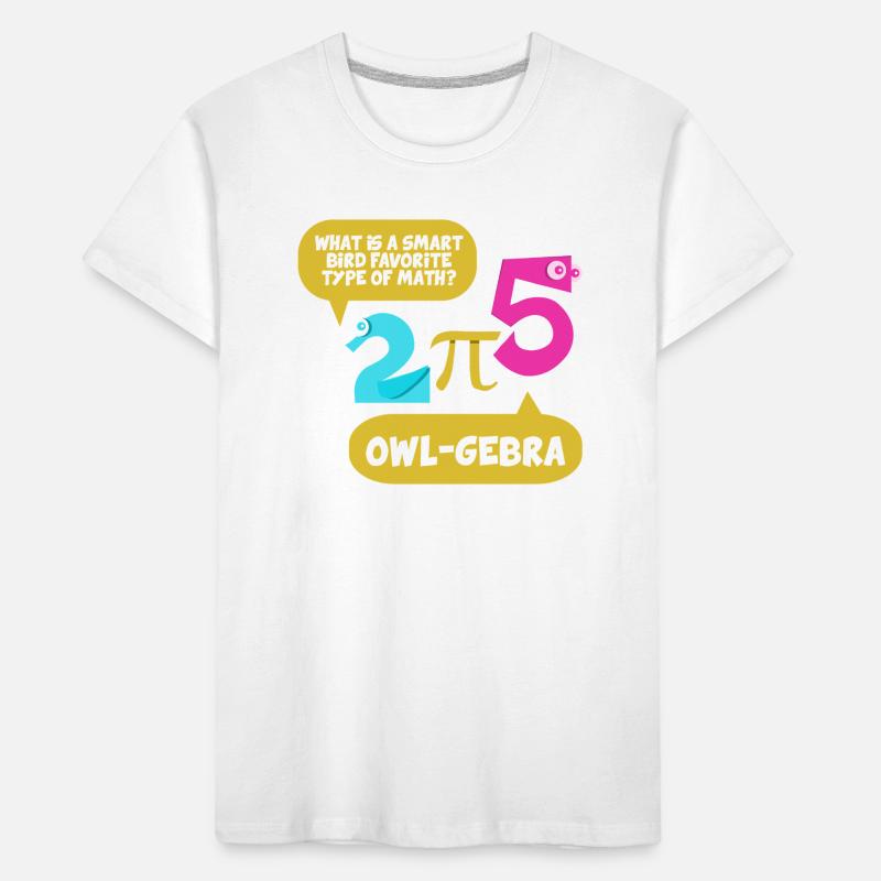 Math Math Math Teacher Mathematician Kids' Premium Organic T-Shirt