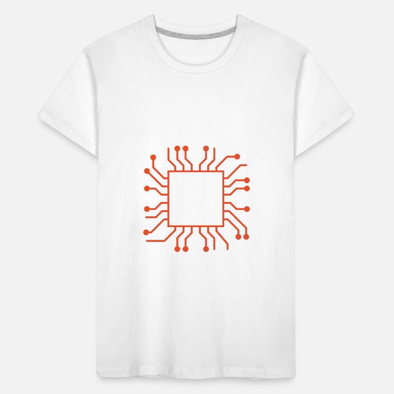 Multitasking Mode – CPU Overload Detected Kids' Premium Organic T-Shirt