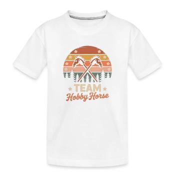 Hobby Horsing - T-shirt bio Premium Enfant - blanc - Devant