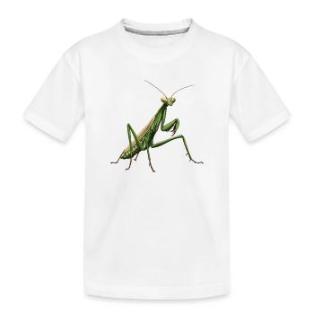 Mantes religieuses Mantes religieuses - T-shirt bio Premium Enfant - blanc - Devant