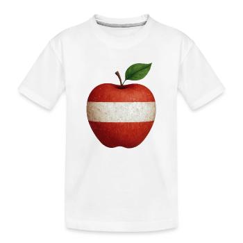 Autriche - T-shirt bio Premium Enfant - blanc - Devant