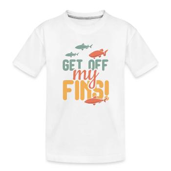 Plongeur Plongeur Snorkeling Plongeur récréatif - T-shirt bio Premium Enfant - blanc - Devant