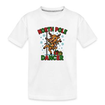 Danseuse du pôle Nord – Noël inapproprié pour - T-shirt bio Premium Enfant - blanc - Devant