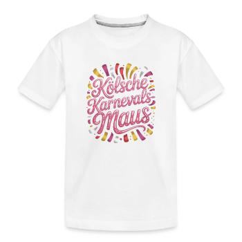 Cologne Carnaval Mouse Cologne Carnaval Cologne Mouse - T-shirt bio Premium Enfant - blanc - Devant