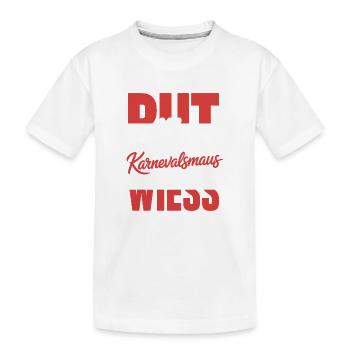Souris de Carnaval, Rut, Wiess, Cologne, Cologne, Souris de Carnaval, - T-shirt bio Premium Enfant - blanc - Devant