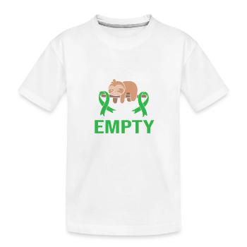 Darm Krankheit Gastroparese - Kinder Premium Bio T-Shirt - Weiß - Vorne