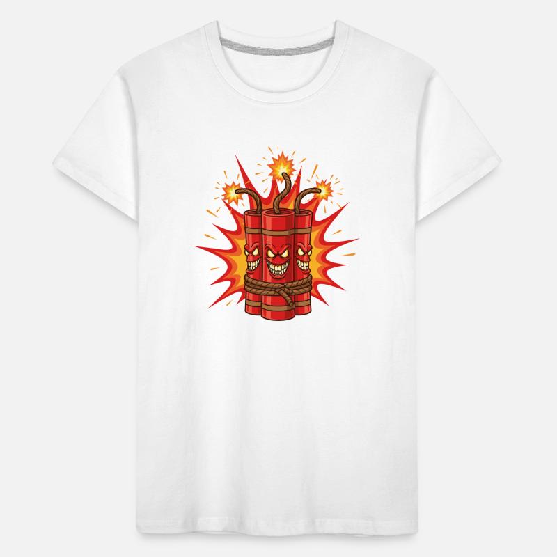 Art explosif de dynamite T-shirt bio Premium Enfant