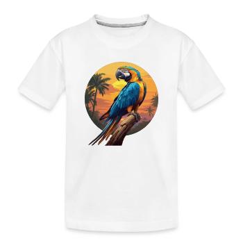 Aras Ara - Kinder Premium Bio T-Shirt - Weiß - Vorne