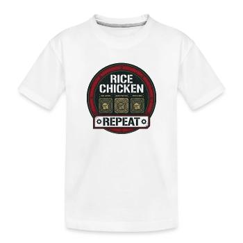 Pruning season with reduced calorie deficit - Kids' Premium Organic T-Shirt - white - Front