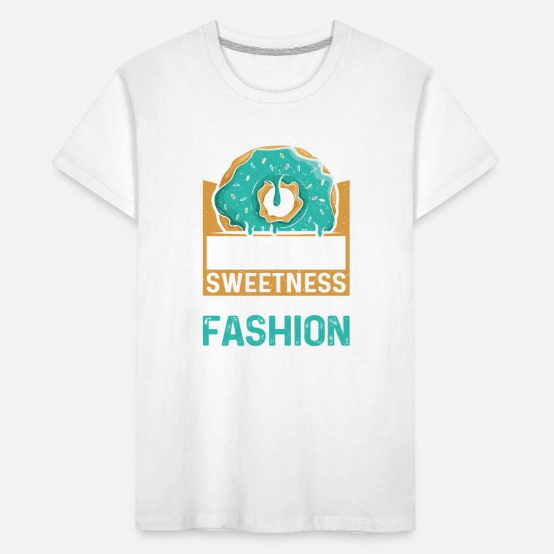 Restauration rapide en donuts T-shirt bio Premium Enfant