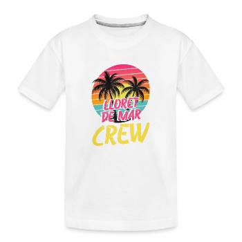 Équipage Lloret De Mar - T-shirt bio Premium Enfant - blanc - Devant
