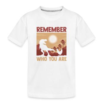 Farmer Rooster Flock Poultry Chicken - Kinder Premium Bio T-Shirt - Weiß - Vorne
