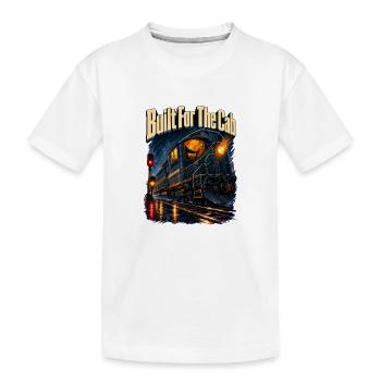 Filmischer Nachtlauf-Ingenieurstolz gebaut für die - Kinder Premium Bio T-Shirt - Weiß - Vorne