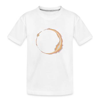 Éclipse solaire J’y étais le 12.08.2026 - T-shirt bio Premium Enfant - blanc - Devant