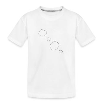 Cercles Symbole de forme de cercle - T-shirt bio Premium Enfant - blanc - Devant