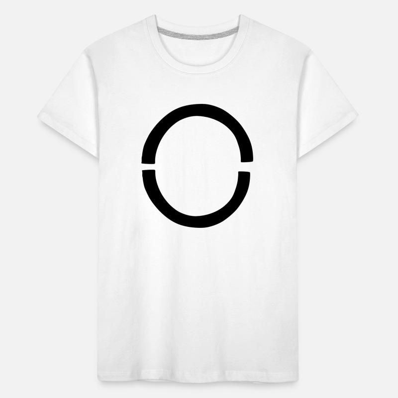 zwei bogen form symbol formen Kinder Premium Bio T-Shirt