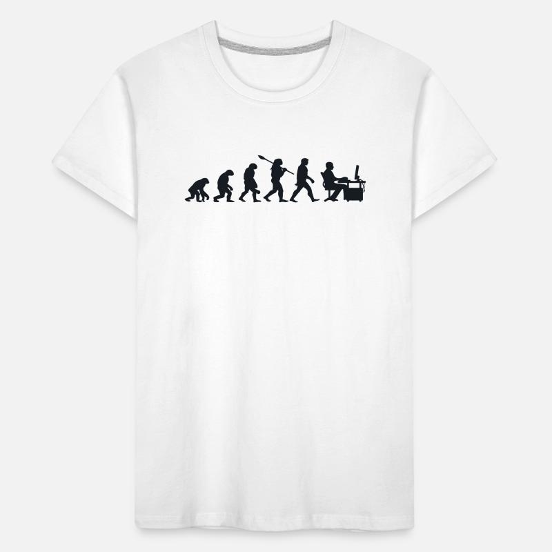 Darwin Evolution for Geeks 💻 Kids' Premium Organic T-Shirt