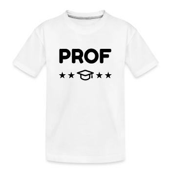 Lehrer / Professor / Schule / Lehrerin / Kind - Kinder Premium Bio T-Shirt - Weiß - Vorne