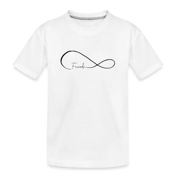 Meilleurs amis pour toujours - T-shirt bio Premium Enfant - blanc - Devant
