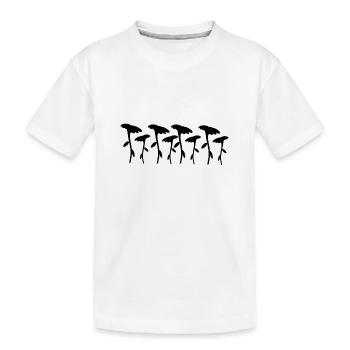 Fleur symbole fleur huit fleurs - T-shirt bio Premium Enfant - blanc - Devant