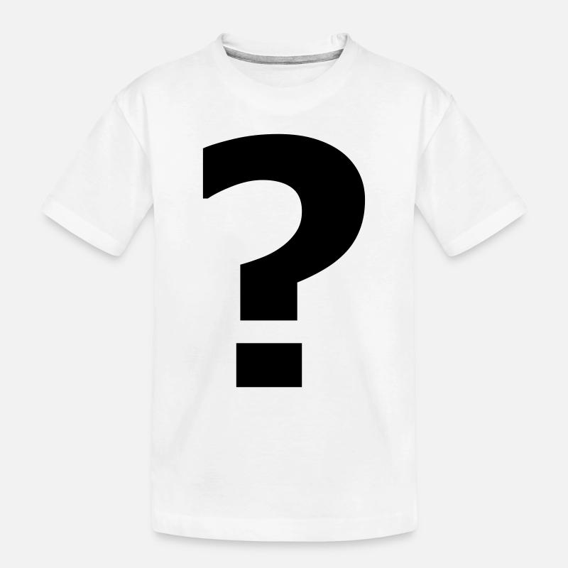 fragezeichen - T-shirt bio Premium Enfant - blanc