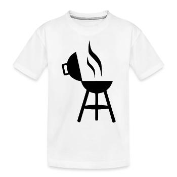The grill - T-shirt bio Premium Enfant - blanc - Devant