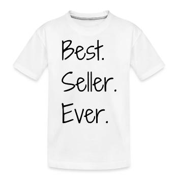 Vendeur / Vendeuse / Magasin / Métier / Job - T-shirt bio Premium Enfant - blanc - Devant