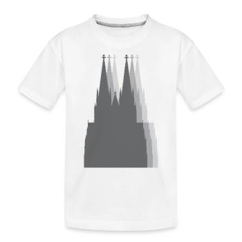 Der Dom - Kinder Premium Bio T-Shirt - Weiß - Vorne