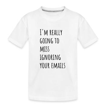 Marche des employés pour les femmes, marche des employés - T-shirt bio Premium Enfant - blanc - Devant