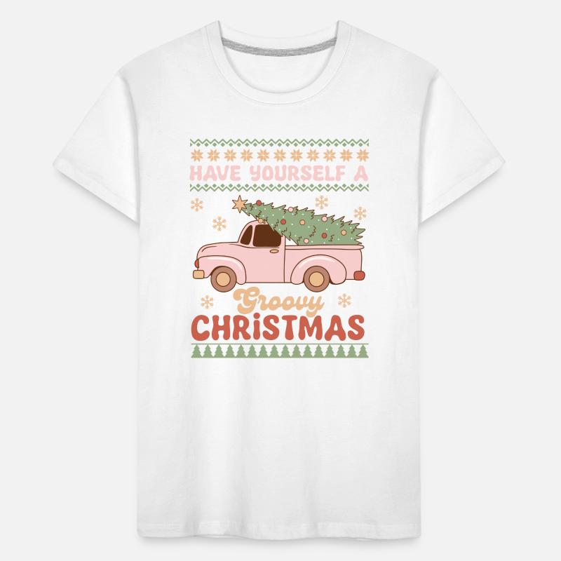Pull de Noël moche T-shirt bio Premium Enfant