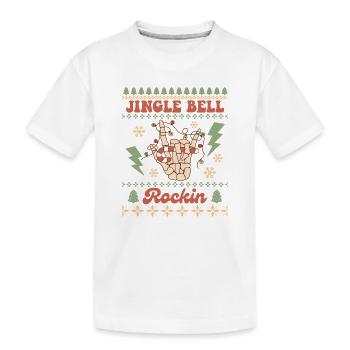 Ugly Christmas Sweater - Kids' Premium Organic T-Shirt - white - Front