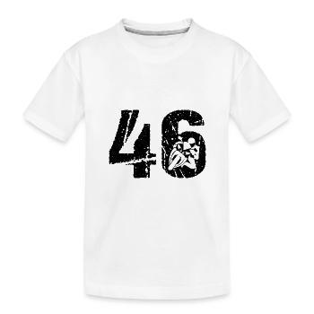 46 Moto Vintage Moto Moto Moto - T-shirt bio Premium Enfant - blanc - Devant
